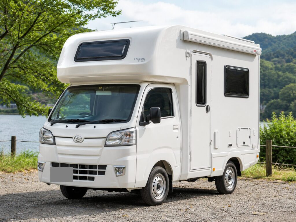 軽キャブコンのキャンピングカー