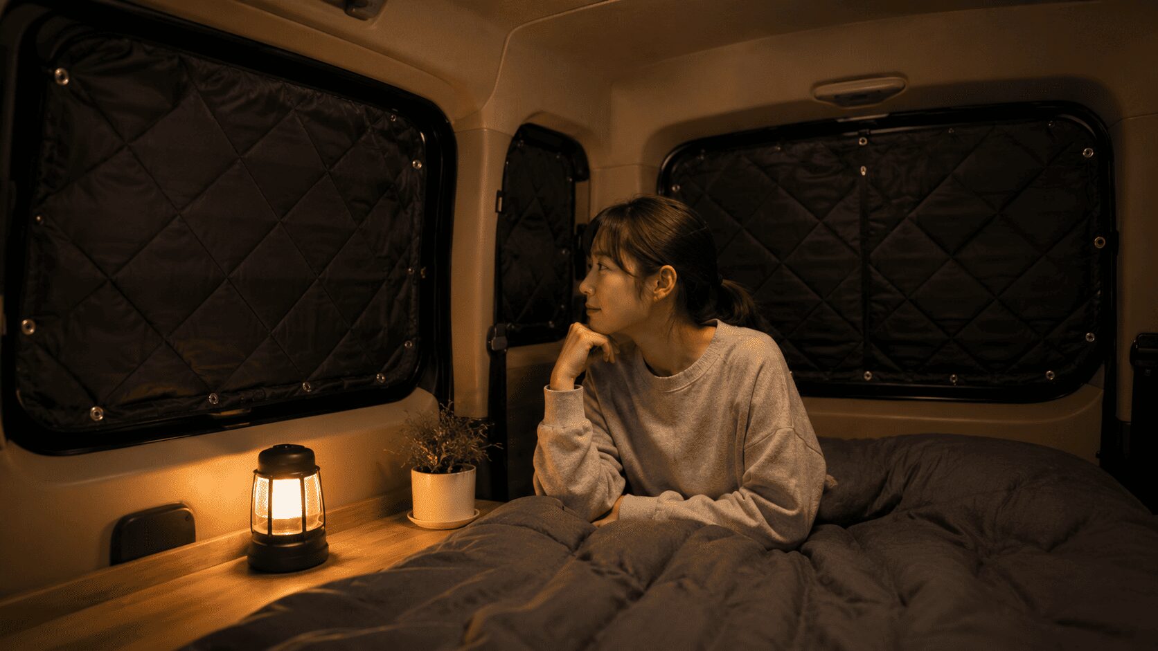 車内を覗かれないための防犯対策